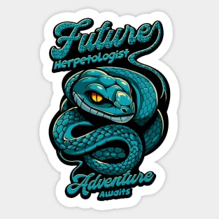 Future Herpetologist Sticker